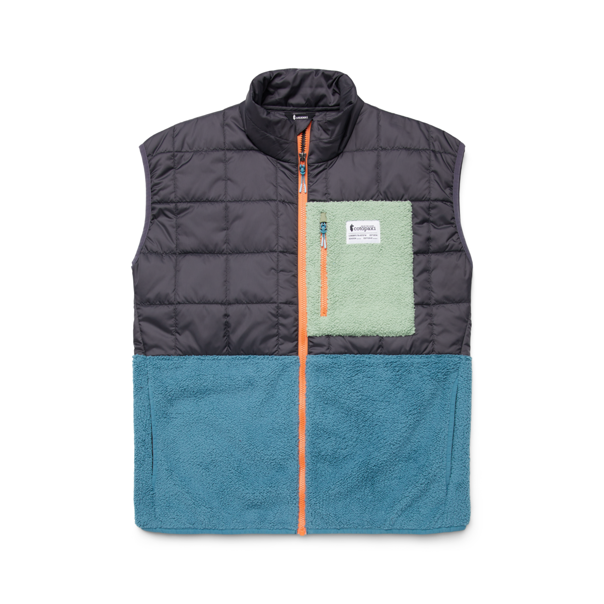 Trico Hybrid Vest - Men's - Graphite/Blue Spruce - US 9144