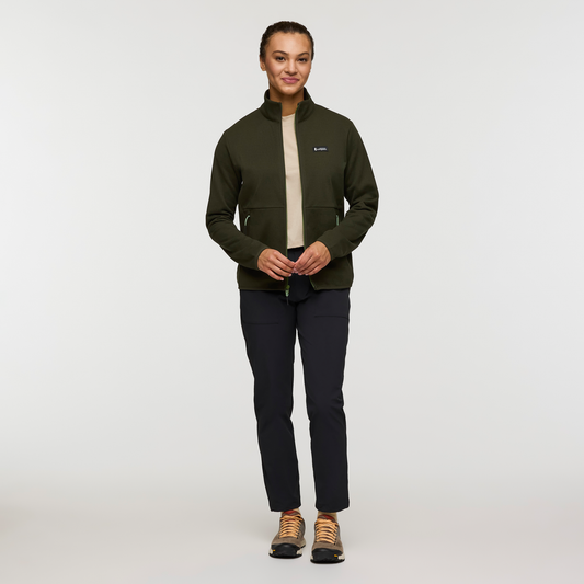 Envo Fleece Full-Zip Jacket - Women's - Heather Woods - US 1074