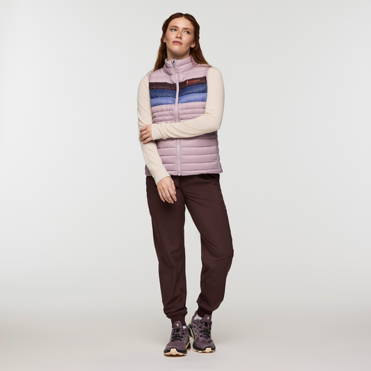 Fuego Down Vest - Women's - Quartz Stripes - US 3345