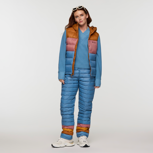 Fuego Max Down Vest - Women's - Sienna/Fjord - US 0841