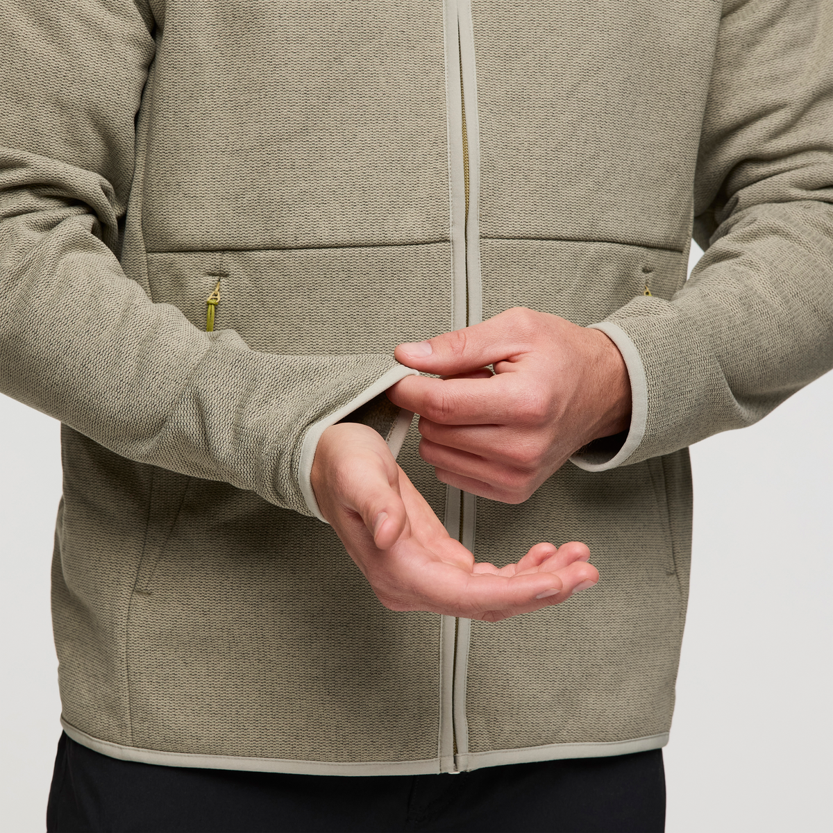 Envo Fleece Full-Zip Jacket - Men's - Heather Pebble - US 5347