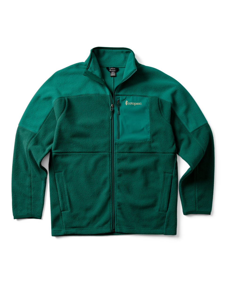 Abrazo Fleece Full-Zip Jacket - Men's - Malachite/Kale - US 0583