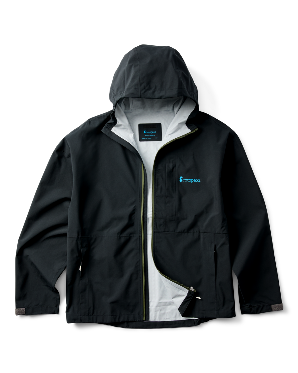 Cielo Rain Jacket - Men's - All Black - US 3132