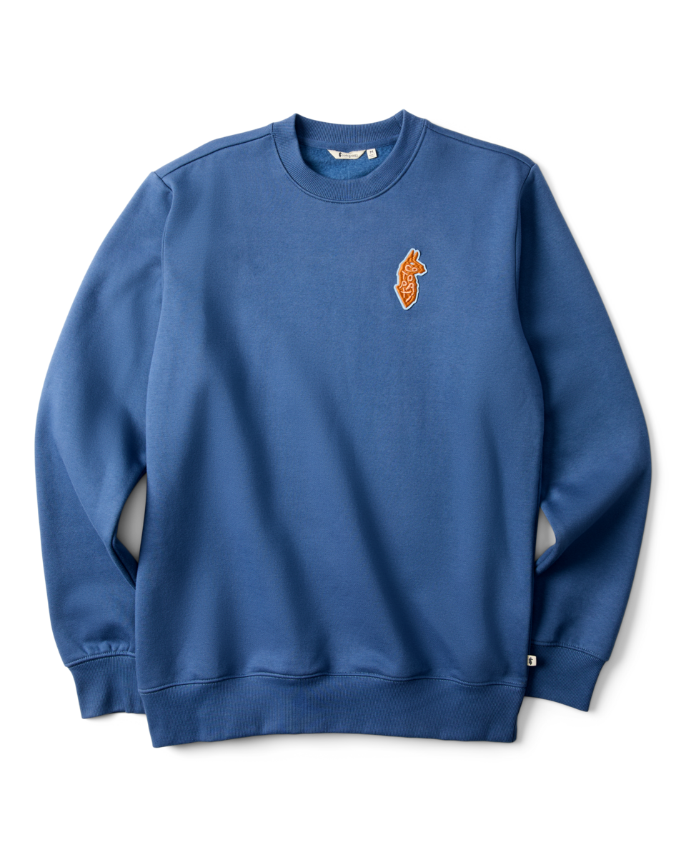 Lava Llama Crew Sweatshirt - Men's - Deep Sea - US 9682