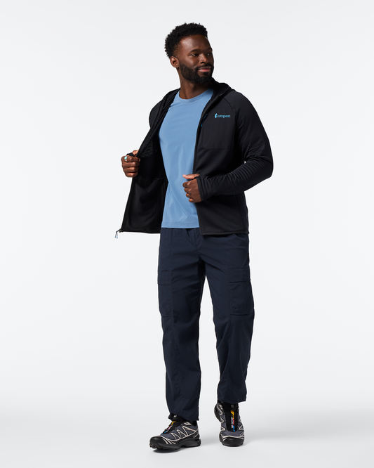 Otero Fleece Full-Zip Hooded Jacket - Men's - Cotopaxi Black - US 8356