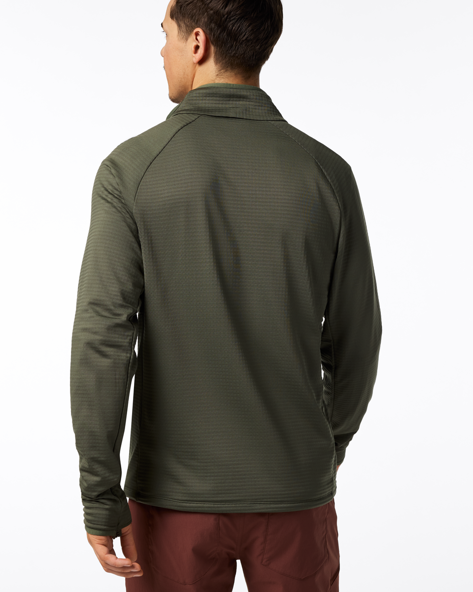 Otero Fleece Half-Zip Pullover - Men's - Fatigue - US 5483