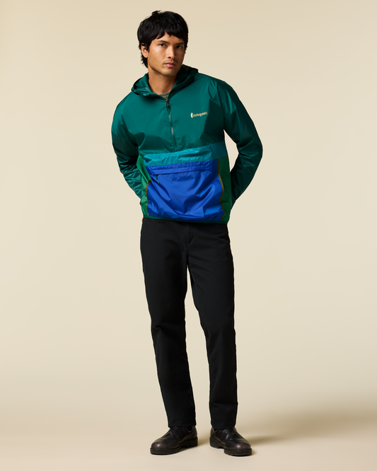 Teca Half-Zip Windbreaker - Men's - Eat More Veggies - US 0874