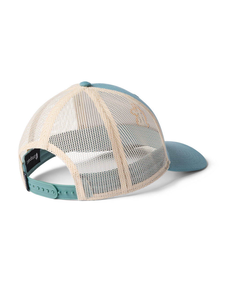 Llama Trucker Hat - Everglade - US 3930