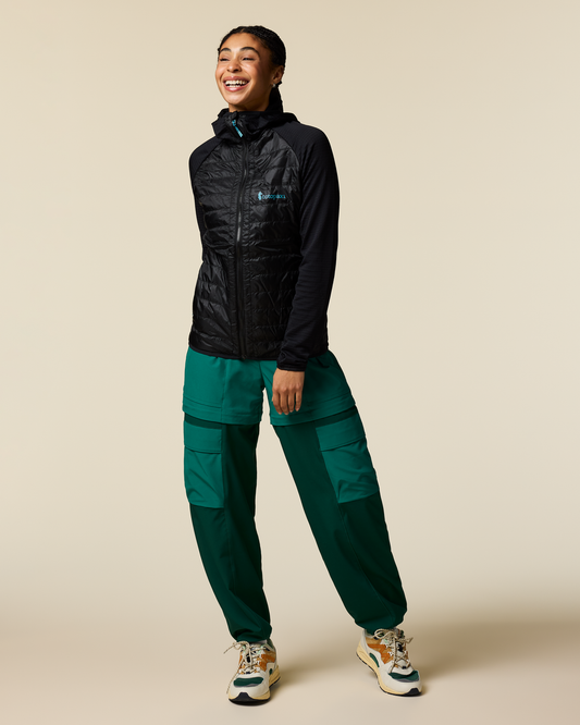 Capa Hybrid Insulated Hooded Jacket - Women's - Cotopaxi Black - US 9461