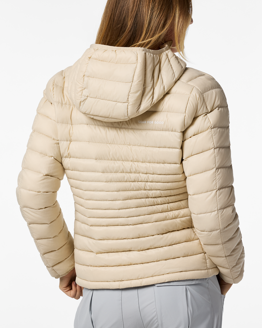Fuego Down Hooded Jacket - Women's - Cotopaxi Cream - US 9190
