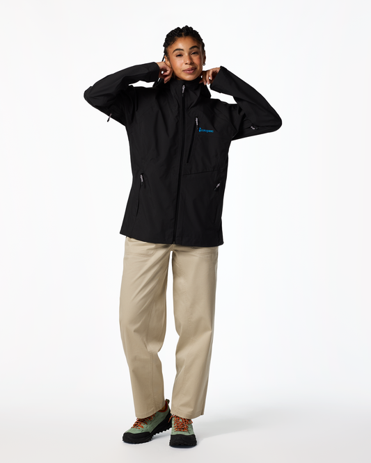 Impermeo 3L Hooded Shell Jacket - Women's - Cotopaxi Black - US 2270