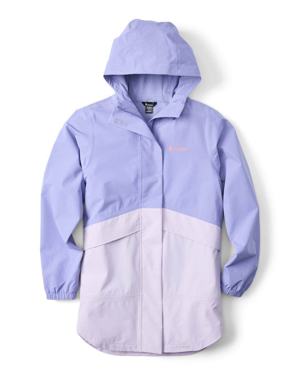Rayu Rain Parka - Women's - Aster/Moonbeam - US 3693