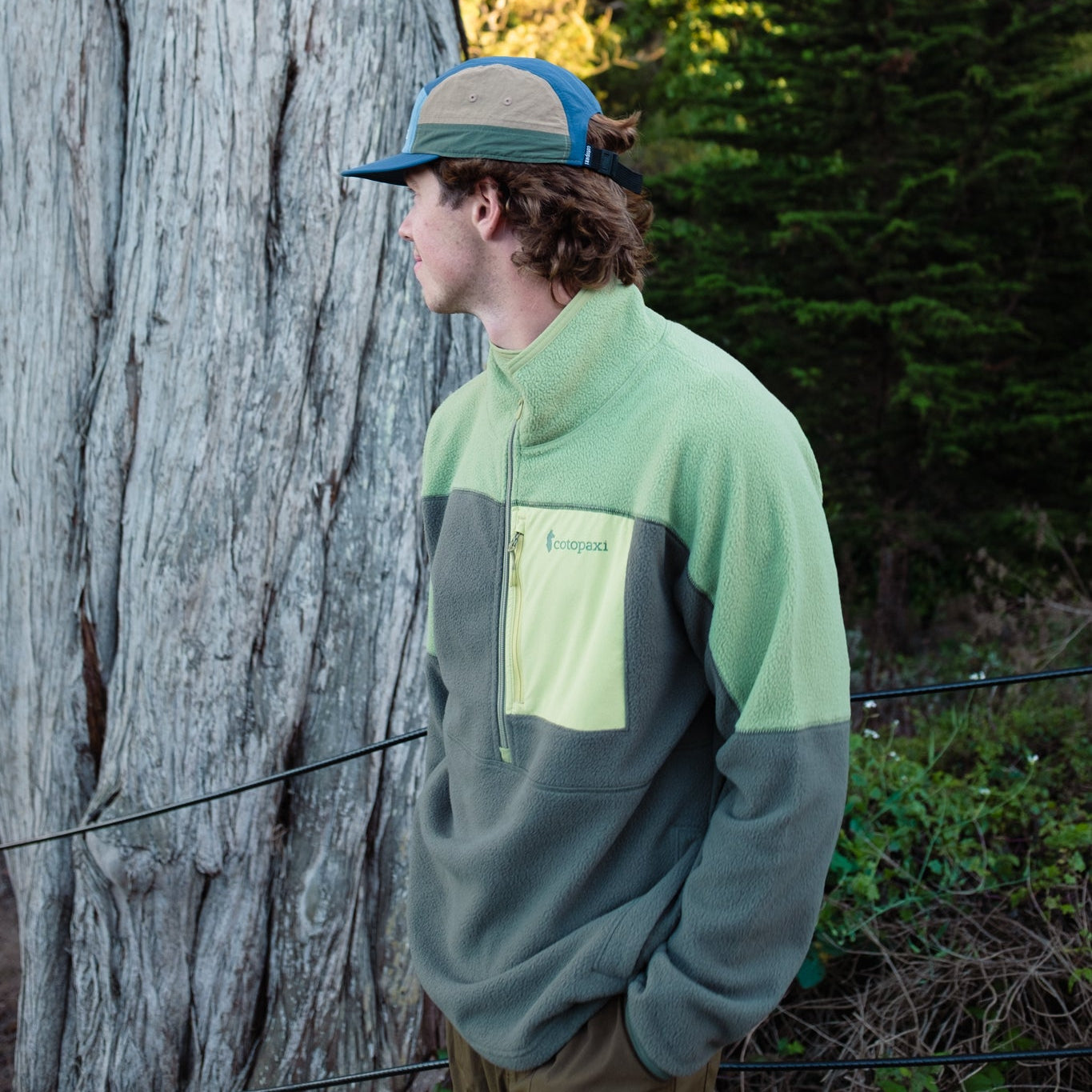 Abrazo Fleece Half-Zip Jacket - Men's - Stone/Dune - US 2703
