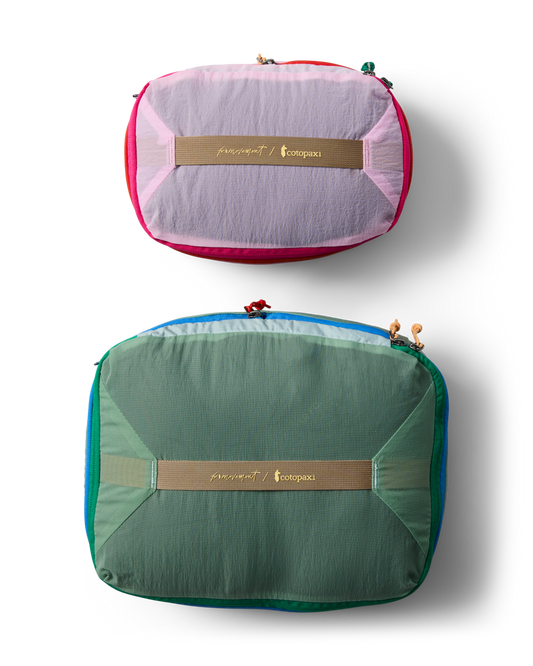 Cotopaxi X FP Movement Expandable Cubo Bundle - Powder Pink/Sterline Blue - US 4386