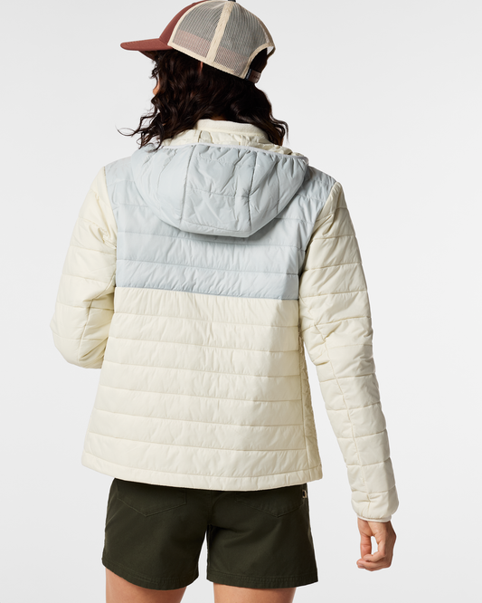 Acodo Insulated Hooded Jacket - Women's - Vapor/Chalk - US 9451