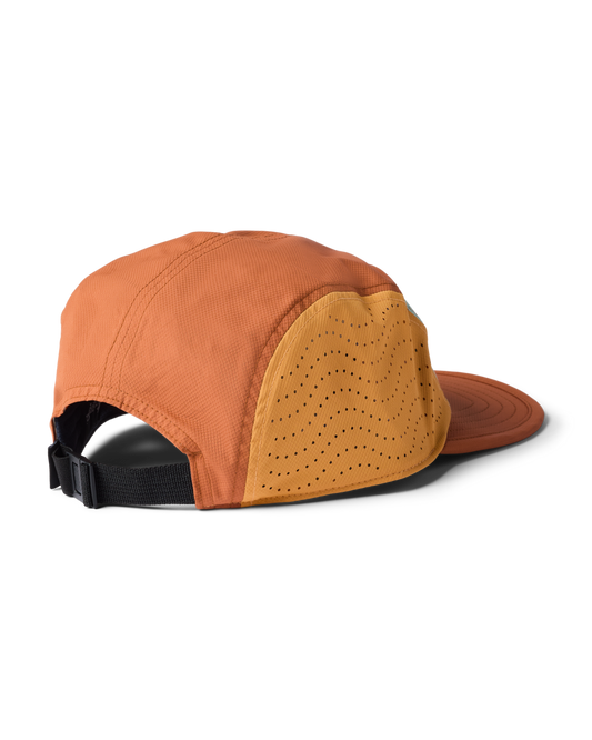 Tech Plus 5-Panel Hat - Tide Pool/Whiskey - US 4398