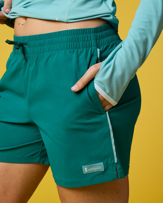 Brinco 5" Short - Solid - Women's - Malachite - US 6029