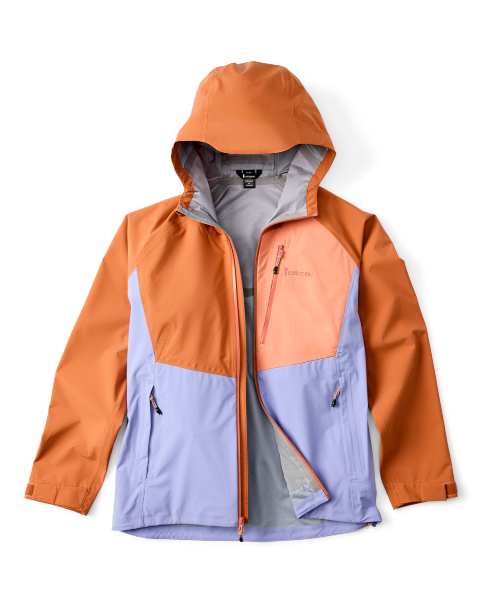 Impermeo 3L Hooded Shell Jacket - Women's - Whiskey/Aster - US 7792