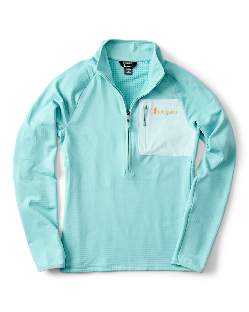 Otero Fleece Half-Zip Pullover - Women's - Tide Pool - US 9614
