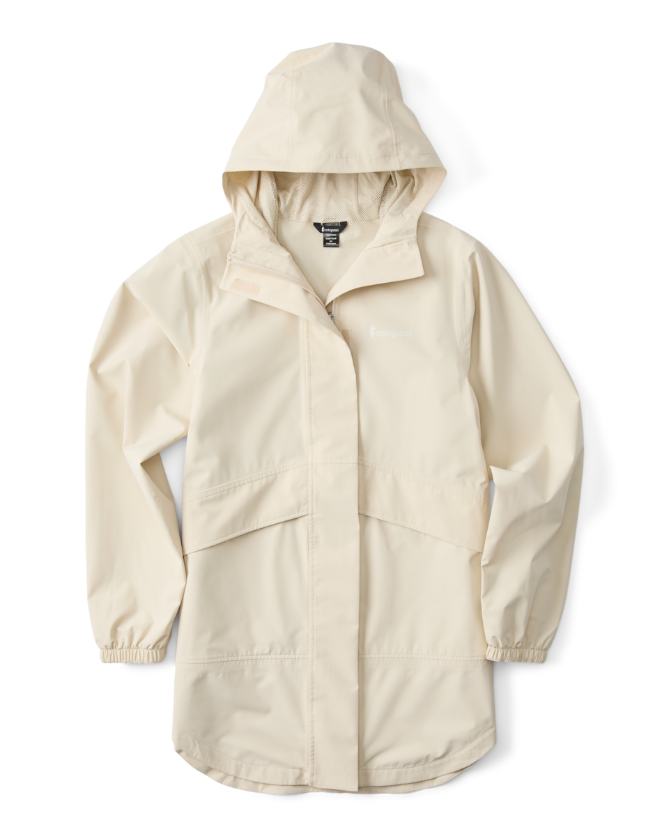 Rayu Rain Parka - Women's - Cream - US 2529