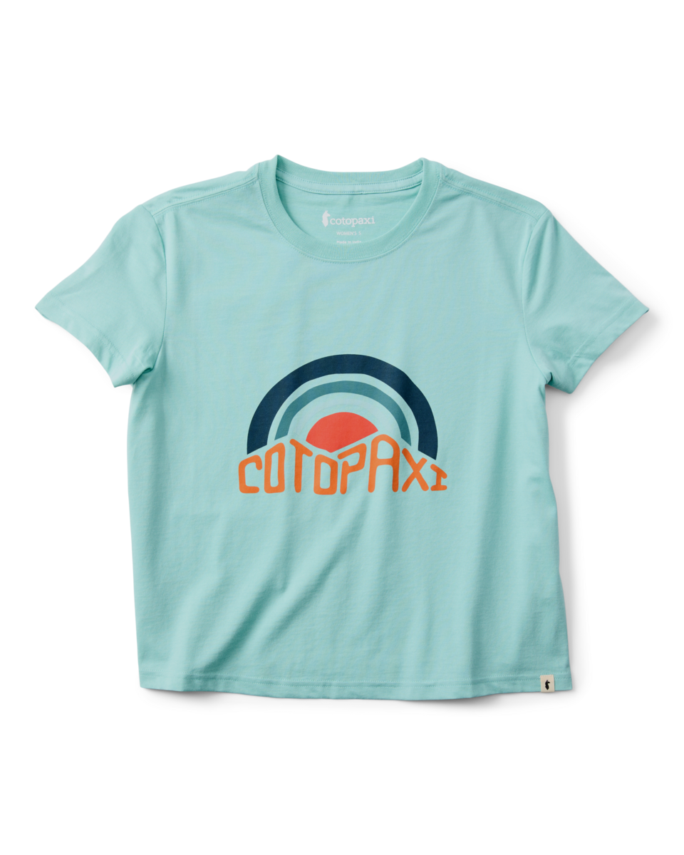 Sunset Embers T-Shirt - Women's - Tide Pool - US 1807