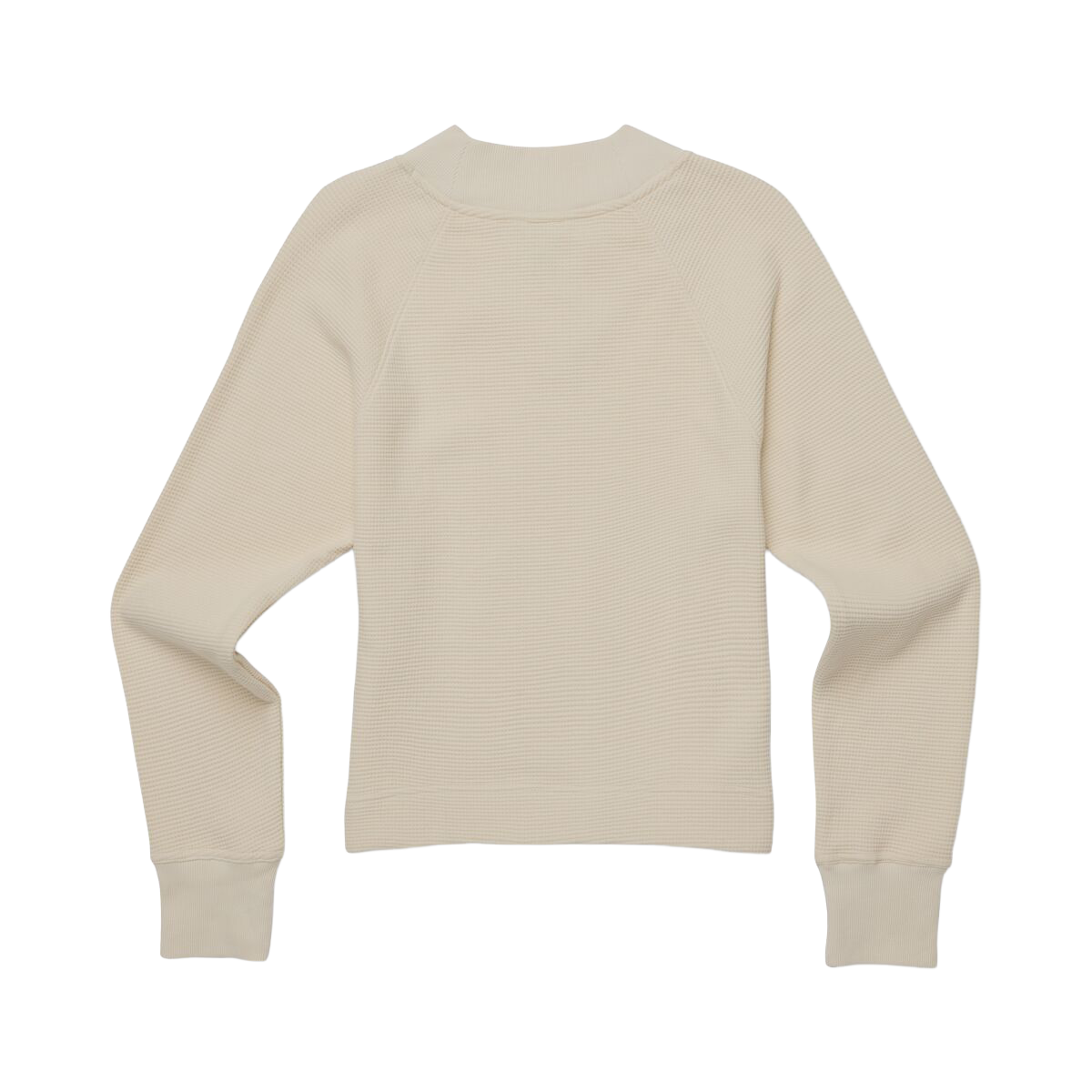 Atajo Long-Sleeve Waffle V-Neck - Women's - Cream - US 2389