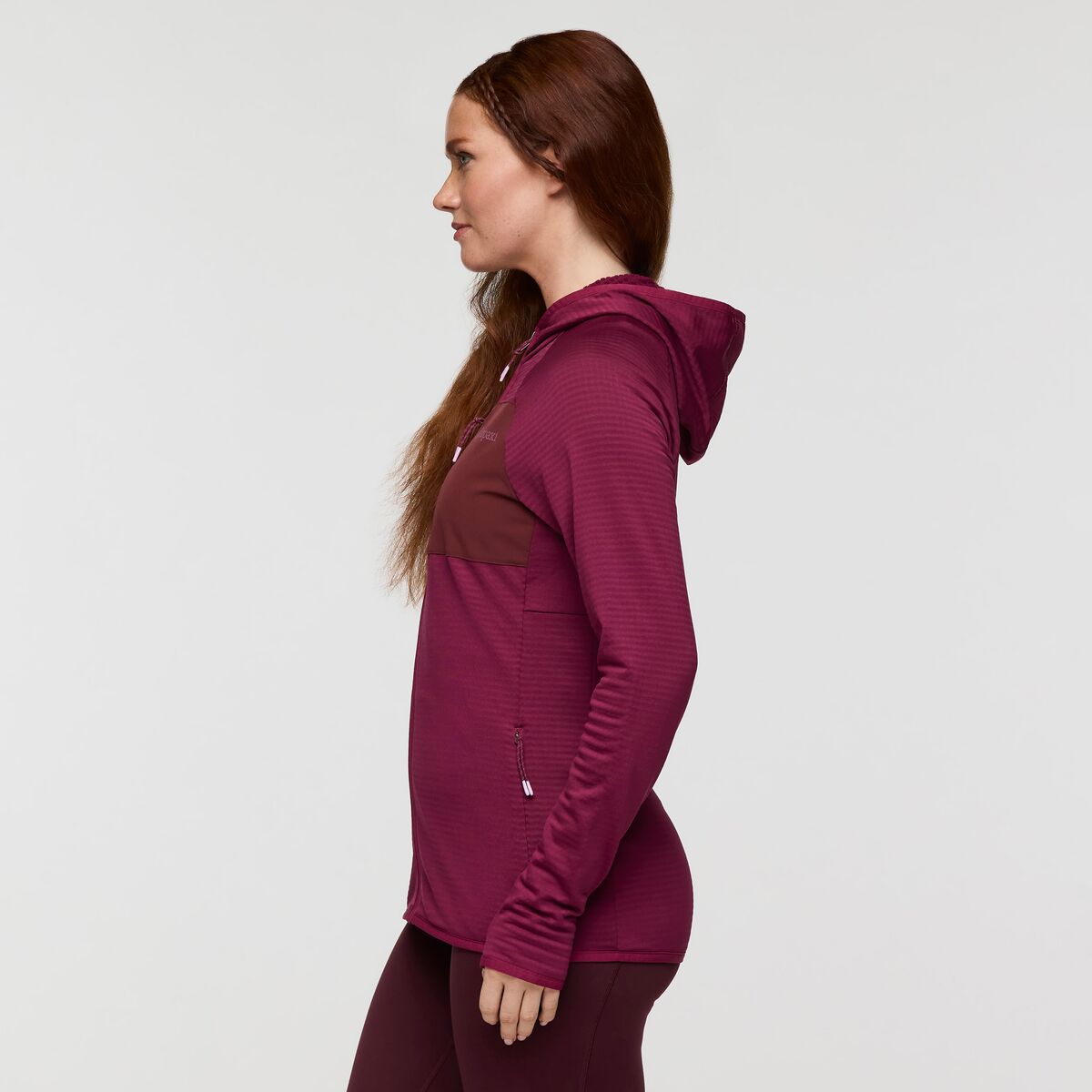 Otero Fleece Full-Zip Hooded Jacket - Women's - Blue Smoke - US 0435