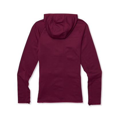 Otero Fleece Full-Zip Hooded Jacket - Women's - Blue Smoke - US 0435