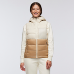 Fuego Max Down Vest - Women's - Cream/Khaki - US 4407
