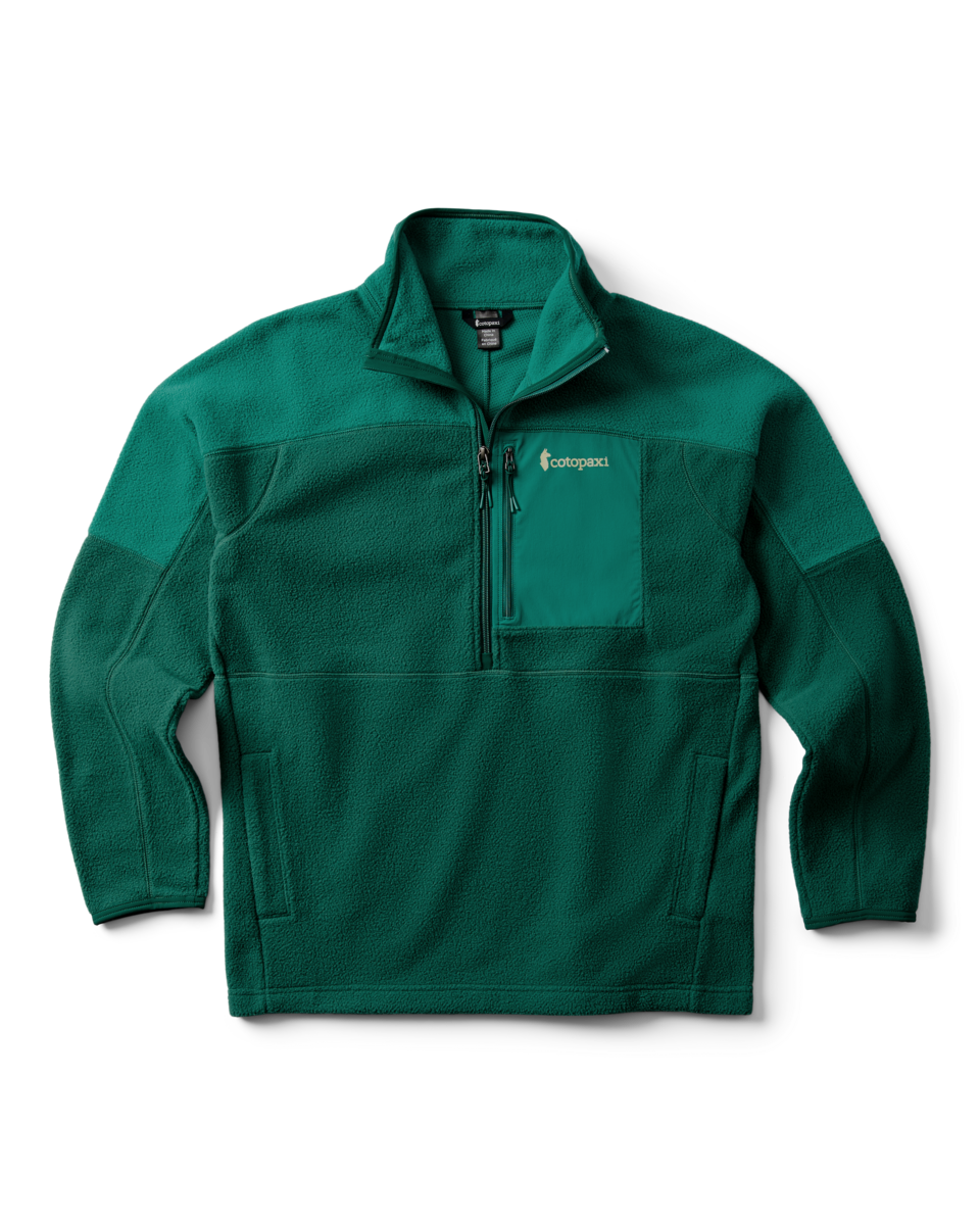Abrazo Fleece Half-Zip Jacket - Men's - Malachite/Kale - US 4616