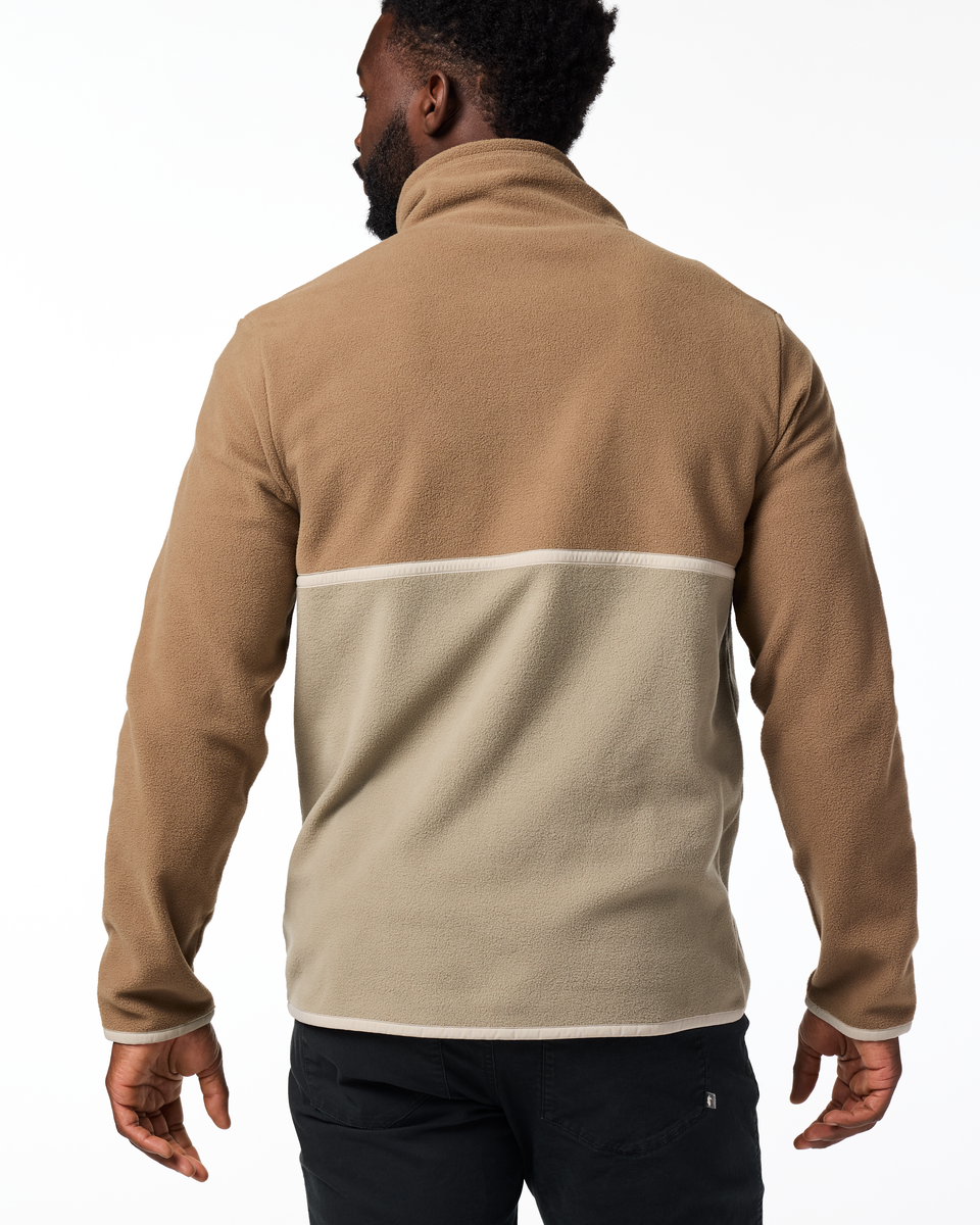 Amado Fleece Pullover - Men's - Dune/Stone - US 9267