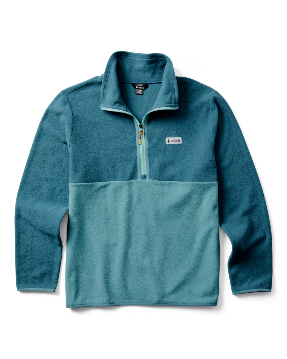 Amado Fleece Pullover - Men's - Ocean/Everglade - US 3998