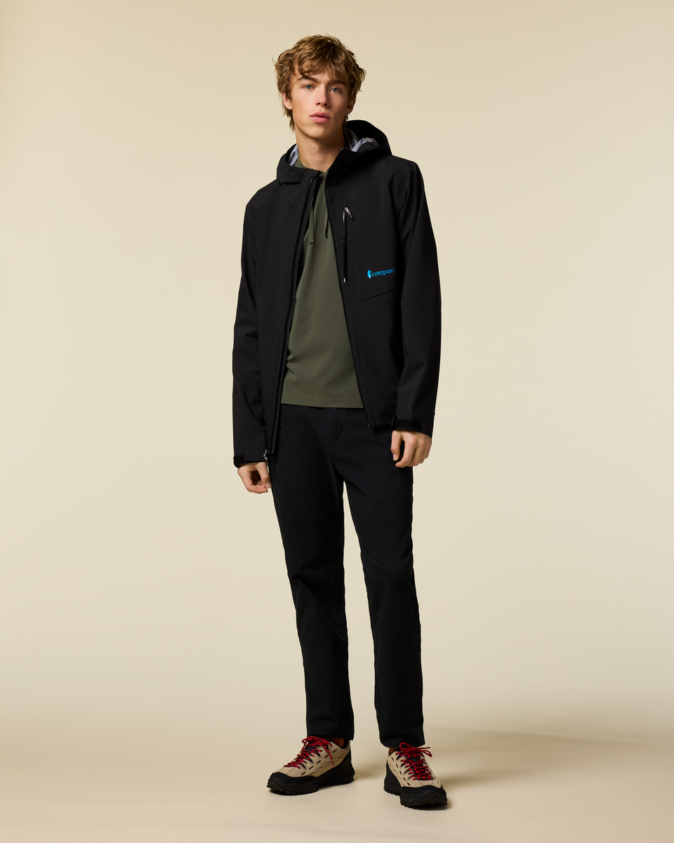 Impermeo 3L Hooded Shell Jacket - Men's - Cotopaxi Black - US 6501