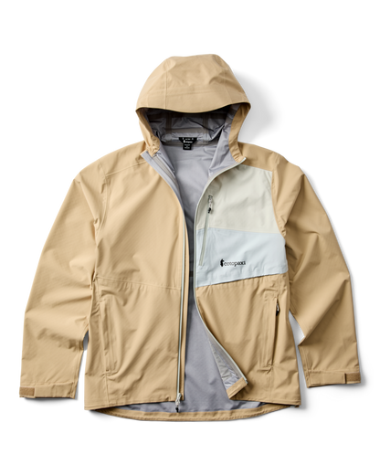 Impermeo 3L Hooded Shell Jacket - Men's - Khaki - US 9812