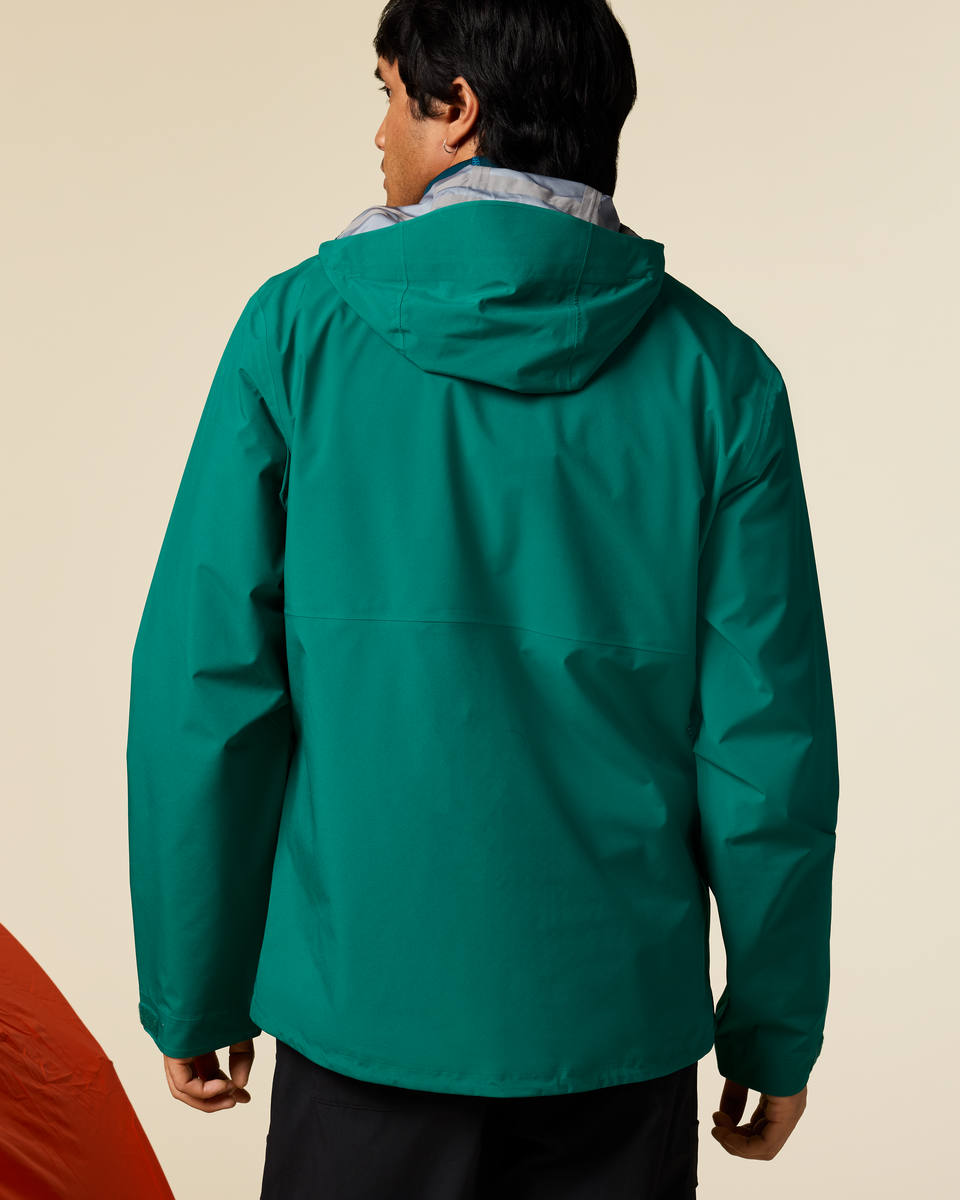 Impermeo 3L Hooded Shell Jacket - Men's - Malachite - US 8530