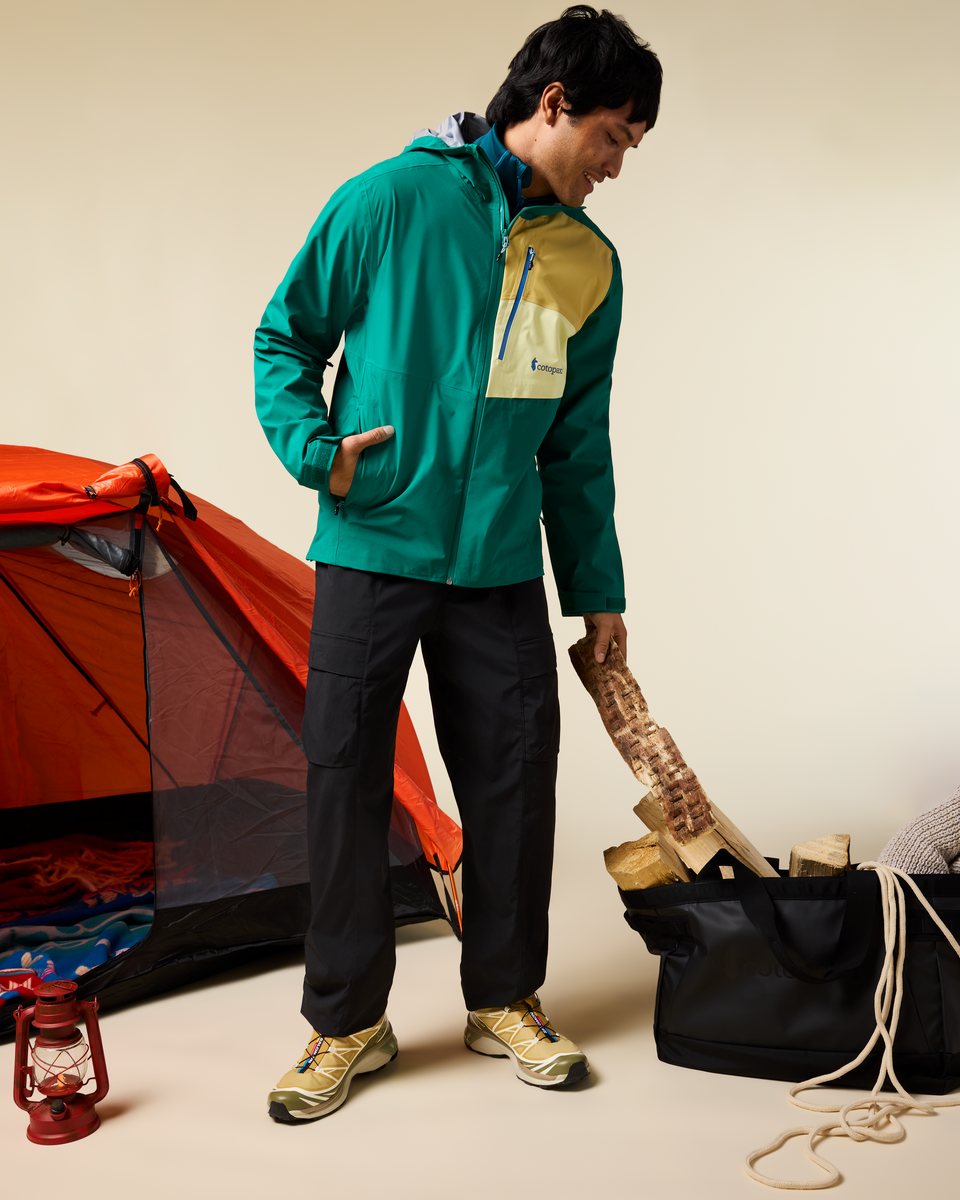 Impermeo 3L Hooded Shell Jacket - Men's - Malachite - US 8530