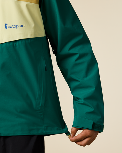 Impermeo 3L Hooded Shell Jacket - Men's - Malachite - US 8530