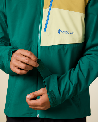 Impermeo 3L Hooded Shell Jacket - Men's - Malachite - US 8530