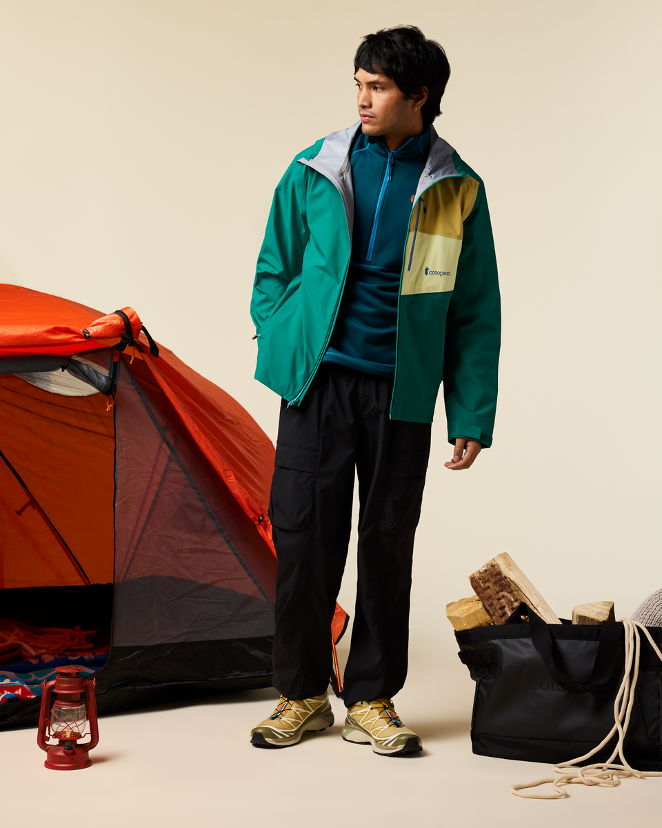 Impermeo 3L Hooded Shell Jacket - Men's - Malachite - US 8530