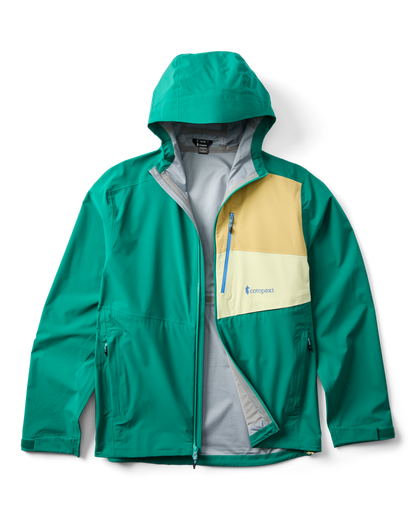 Impermeo 3L Hooded Shell Jacket - Men's - Malachite - US 8530