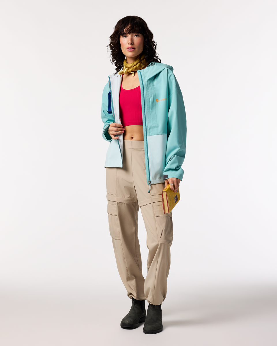 Cielo Rain Jacket - Women's - Tide Pool/Surf - US 9390