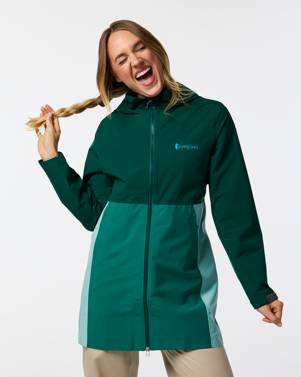 Cielo Rain Trench - Women's - Kale/Malachite - US 8523