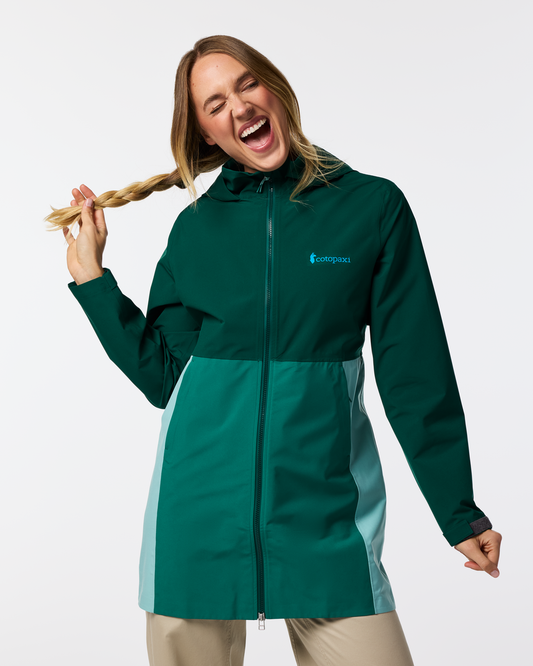 Cielo Rain Trench - Women's - Kale/Malachite - US 8523