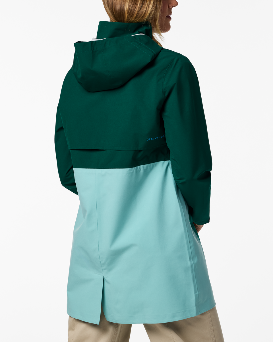 Cielo Rain Trench - Women's - Kale/Malachite - US 8523