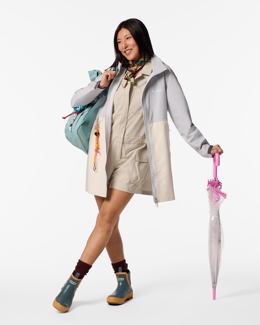 Cielo Rain Trench - Women's - Vapor/Chalk - US 4296