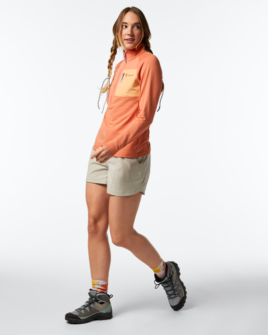 Otero Fleece Half-Zip Pullover - Women's - Grapefruit - US 8606
