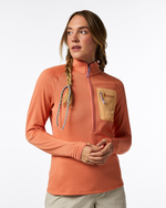 Otero Fleece Half-Zip Pullover - Women's - Grapefruit - US 8606