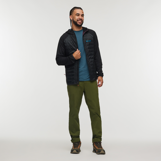 Capa Hybrid Insulated Hooded Jacket - Men's - Cotopaxi Black - US 7824