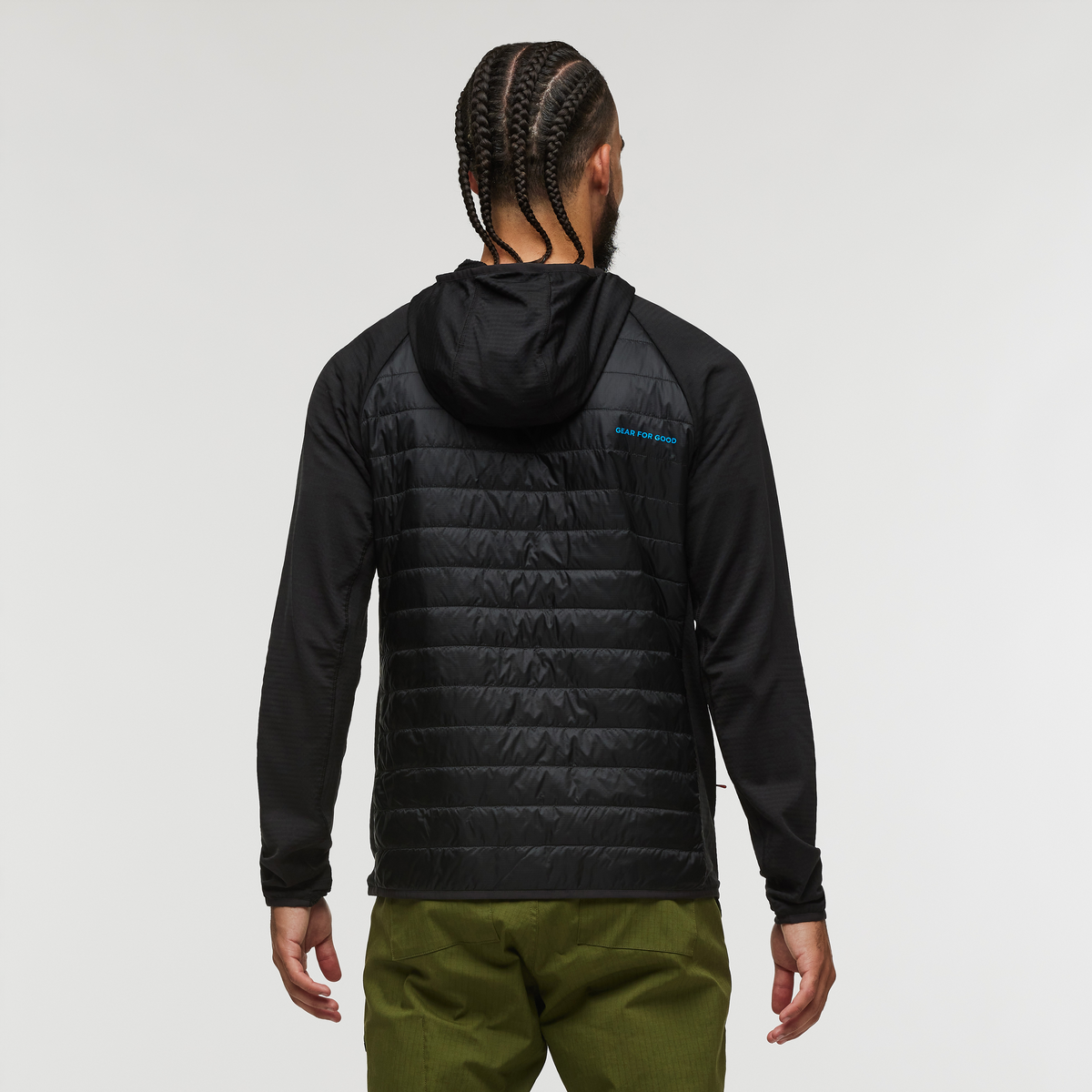 Capa Hybrid Insulated Hooded Jacket - Men's - Cotopaxi Black - US 7824