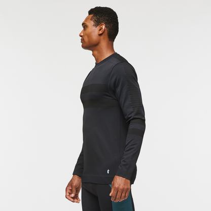 Debajo Seamless Baselayer Crew - Men's - Cotopaxi Black - US 2615